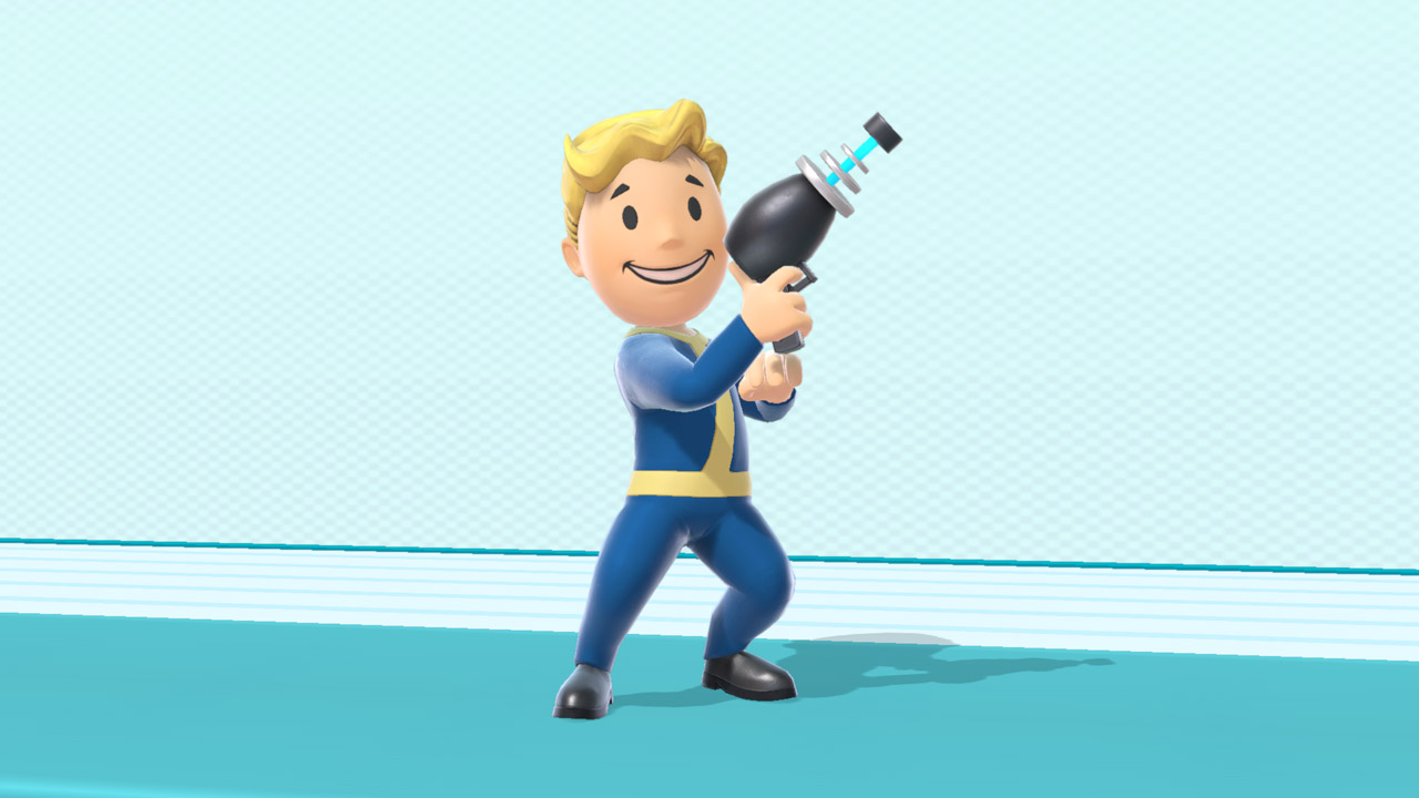 任天堂明星大亂鬥特別版 服裝 Vault Boy的帽子 衣服 任天堂明星大亂鬥特別版 服裝 Vault Boy的帽子 衣服